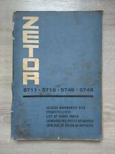 Riginal zetor 5711 gebraucht kaufen  Münchberg
