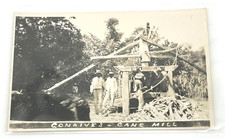 Moinho de cana Haiti Gonaïves vintage RPPC ca1910 prensa de açúcar de boi cena caribenha comprar usado  Enviando para Brazil