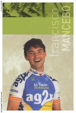 AHOP9-0868-CICLISMO - FRANCISCO MANCEBO - B-TWIN RACING - AG2R PREVOYANCE, usado comprar usado  Enviando para Brazil