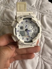 Usado, Relógio Casio masculino branco G-Shock 5081 GA-100A -7a nova bateria comprar usado  Enviando para Brazil