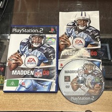 Usado, Madden NFL 08 • Playstation 2 PS2 Jogo + Manual • PAL AUS Futebol Americano 2008 comprar usado  Enviando para Brazil