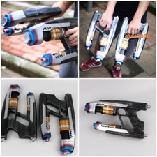 Avengers Infinity War Star-Lord brinquedo modelo arma resina Halloween cosplay adereço 1 PAR comprar usado  Enviando para Brazil