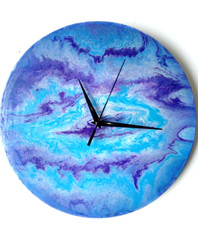 Handmade abstract blue for sale  NORTHOLT