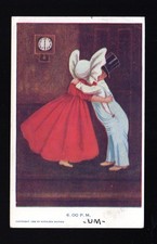 Postcard sunbonnet 1907 d'occasion  Pont-sur-Yonne