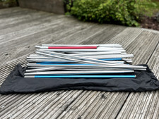Zeltstangen aluminium gestäng gebraucht kaufen  Schwanstetten