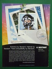 Usado, 6/1999 PUB THOMSON-CSF SEXTANT TOPSIGHT HELMET HMSD MIRAGE 2000 ORIGINAL AD comprar usado  Enviando para Brazil