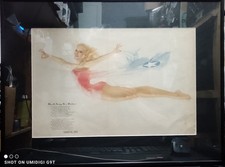 Vintage framed alberto for sale  Orange