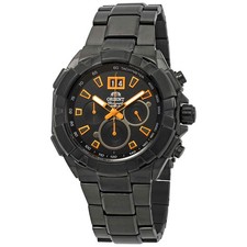 Relógio masculino Orient Enterprise cronógrafo mostrador preto FTV00006B comprar usado  Enviando para Brazil