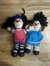 Bonecas de pelúcia vintage grande confortável sofá Loonete & Molly 1995 , usado comprar usado  Enviando para Brazil