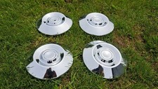 Conjunto de 4 calotas Ford Courier 1972-1976 cromadas 1973 1974 1975 D57Z1130A comprar usado  Enviando para Brazil