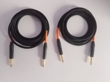 Orange guitar leads for sale  WIRRAL