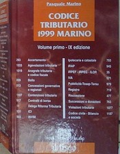 Codice tributario 1999 usato  Italia
