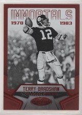 Espelho Immortals vermelho certificado 2016/99 Terry Bradshaw #109 HOF comprar usado  Enviando para Brazil