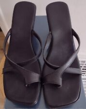Black leather sandles for sale  Alhambra