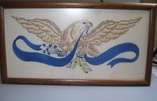 Vintage framed needlepoint for sale  Stewartsville