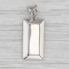 Colgante De Barra De Oro Grabable 950 Platino comprar usado  Enviando para Brazil