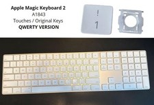 Replacement Key Magic Keyboard 2 White A1843 + Hinge / Keycaps / Button QWERTY comprar usado  Enviando para Brazil