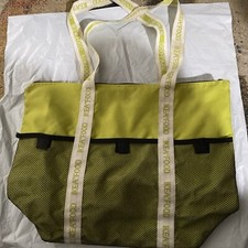 Bolsa tote isolada IKEA KYLVASKA refrigerador viagem comida transporte dobrável zíper verde ~ Boa comprar usado  Enviando para Brazil