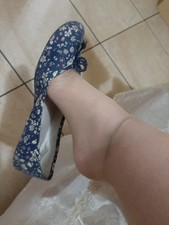 Ballerine floreali ragazza usato  Trezzo Tinella