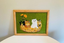 Vintage kittens basket for sale  Orleans