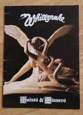 Whitesnake saints sinners for sale  BLACKPOOL