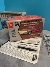 AMT '64 FORD GALAXIE 500 XL CONVERSÍVEL Peças Parciais e Instruções *LEIA* comprar usado  Enviando para Brazil
