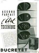 1936 ducretet antique d'occasion  Expédié en Belgium