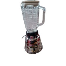 Liquidificador Vintage Osterizer Cromado + Jarro de Vidro MCM Meados do Século 235 Fabricado Nos EUA  comprar usado  Enviando para Brazil