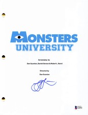 TYLER LABINE AUTÓGRAFO ASSINADO MONSTROS UNIVERSIDADE ROTEIRO COMPLETO BECKETT BAS comprar usado  Enviando para Brazil