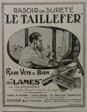 Advertising razor paper d'occasion  Expédié en Belgium