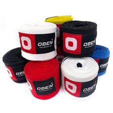 Luvas internas de boxe Oben® extra longas -5M - envoltórios de punho de mão algodão Muay Thai MMA comprar usado  Enviando para Brazil