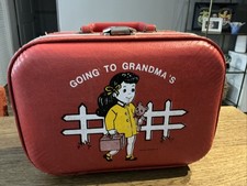 Mala vintage Going to Grandma's House Trojan Baggage Company capa dura comprar usado Mala vintage Going to Grandma's House Trojan Baggage Company capa dura comprar usado  Enviando para Brazil