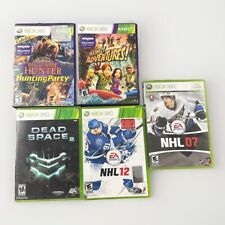 Lote de 5 jogos de esportes para a família Xbox 360 NHL12 NHL07, Dead Space 2, Cabelas, Kine comprar usado  Enviando para Brazil