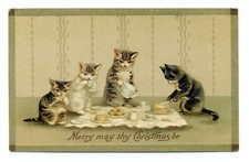 Cats drinking tea for sale  Upton