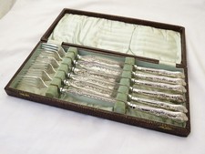 Silver fish cutlery for sale  WAKEFIELD
