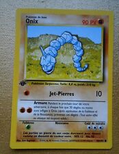 carte pokemon Onix 56/102 édition 1   90 PV WIZARD  Mint comprar usado  Enviando para Brazil