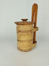 Pot cornichons vintage d'occasion  Doudeville