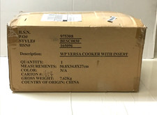Wolfgang Puck BESC0030 6qt 1350-Watt Gourmet VersaCooker Novo Na Caixa Aberta comprar usado  Enviando para Brazil