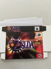 Legend of Zelda Majoras Mask - Nintendo 64 N64 - Apenas caixa sem jogo comprar usado  Enviando para Brazil