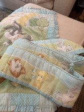 Decoração de berço vintage Baby Looney Tunes insetos coelho tweety diabo da Tasmânia comprar usado  Enviando para Brazil