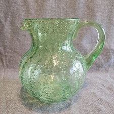 Usado, Jarro de acrílico verde texturizado vintage MCM – retrô moderno meados do século comprar usado  Enviando para Brazil