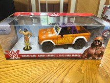 JADA WWE "MACHO MAN" RANDY SAVAGE & 1973 FORD BRONCO!!! STILL BANDED 32046 comprar usado  Enviando para Brazil