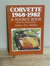 CORVETTE 1968 1982: A SOURCE BOOK By Arthur Steffen OOP comprar usado  Enviando para Brazil