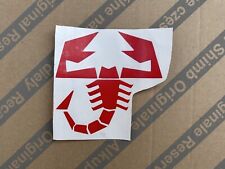 Scorpione adesivo abarth usato  Rivoli