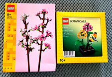 Usado, Lego Botanicals 40725 flores de cerejeira + 6586991 jardim de borboletas - Novo comprar usado  Enviando para Brazil
