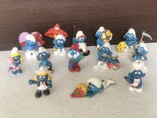Lot figurines schtroumpf d'occasion  Aurillac