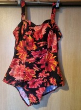 Red floral swimsuit for sale  SHREWSBURY