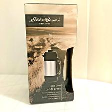 Cafeteira Eddie Bauer prensa francesa um litro panela de viagem com isolamento a vácuo comprar usado  Enviando para Brazil