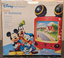 Disney 13" Mickey Mouse edição especial TV CRT DT1300-C testada funcionando muito bem, usado comprar usado  Enviando para Brazil