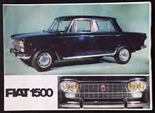 Fiat 1500 leaflet d'occasion  Expédié en Belgium